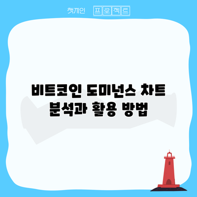 비트코인 도미넌스 차트 분석과 활용 방법
