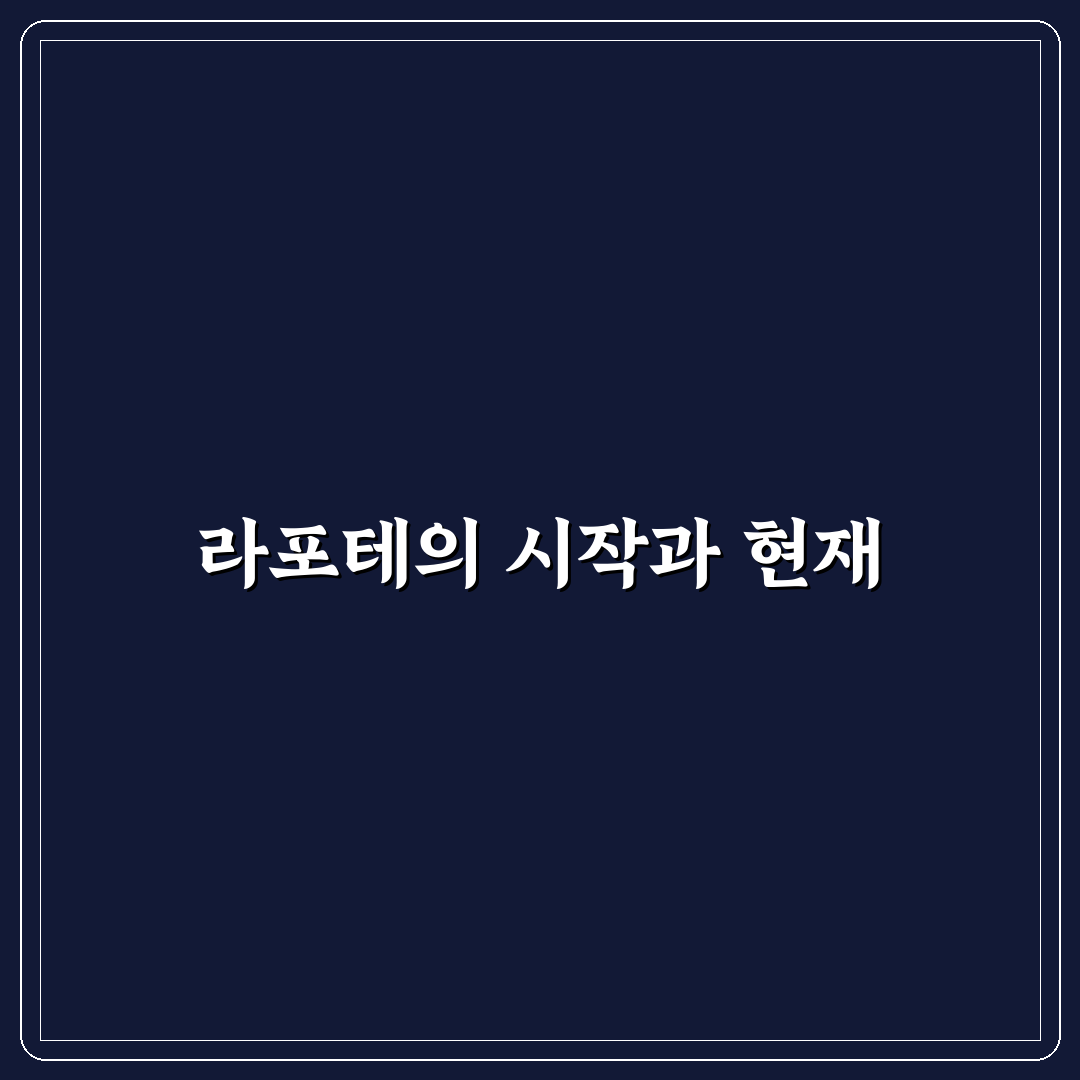 라포테 비교 분석과 선택을 위한 5가지 기준 총정리