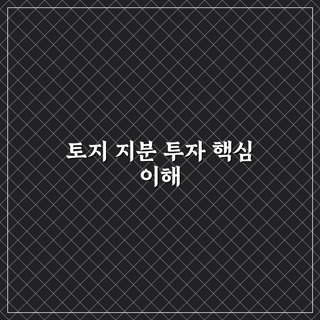 소액 토지 지분 경매 투자 시 주의해야 할 5가지 체크포인트