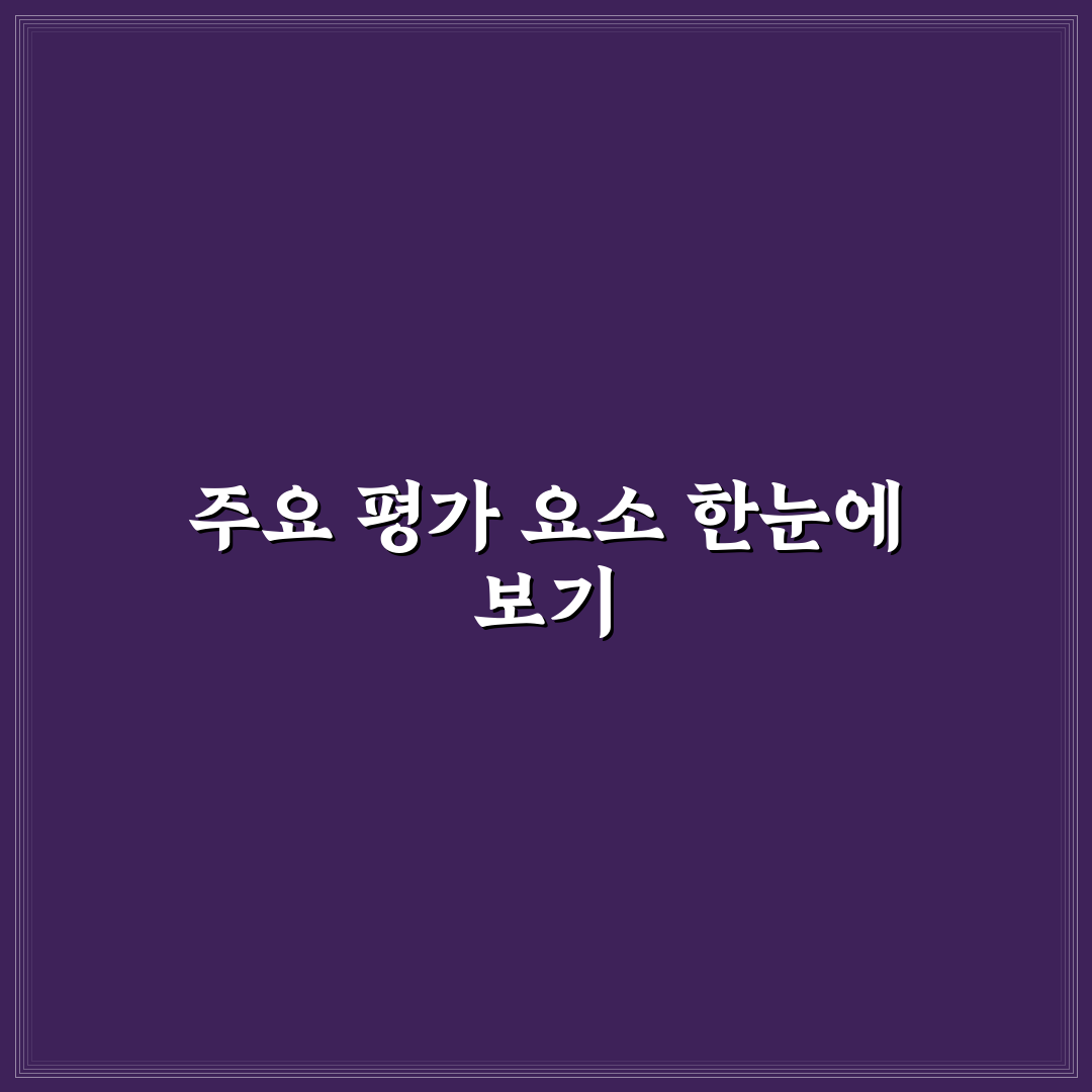 동명동 야장 술집 5가지 기준으로 비교·분석 가이드