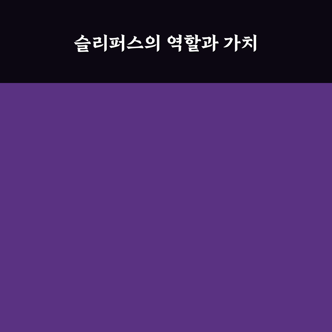 슬리퍼스 뜻과 활용법 알아보는 꿀팁