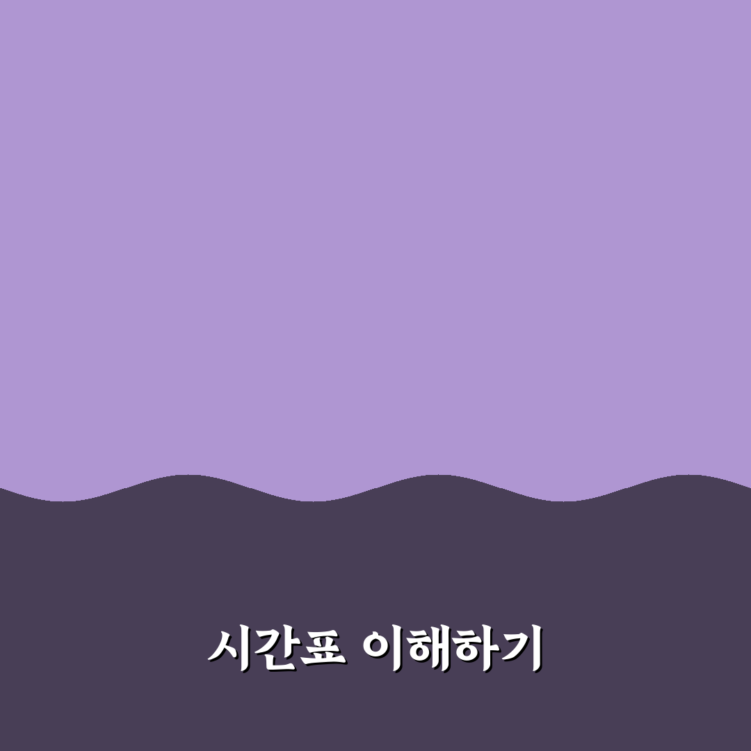 사릉역 경춘선 시간표 꿀팁과 주요 정보 정리