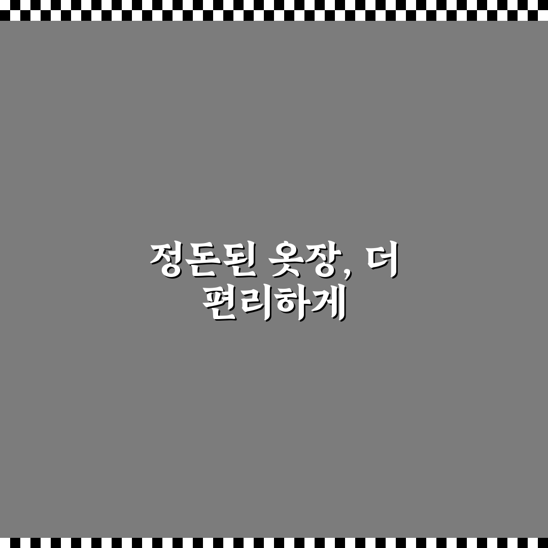 옷장 정리 선반 다이소 꿀팁과 활용 방법 공유