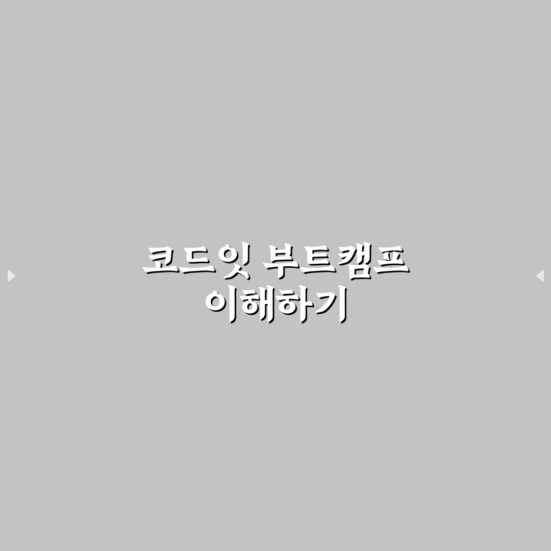 코드잇 부트캠프 꿀팁과 후기 정리