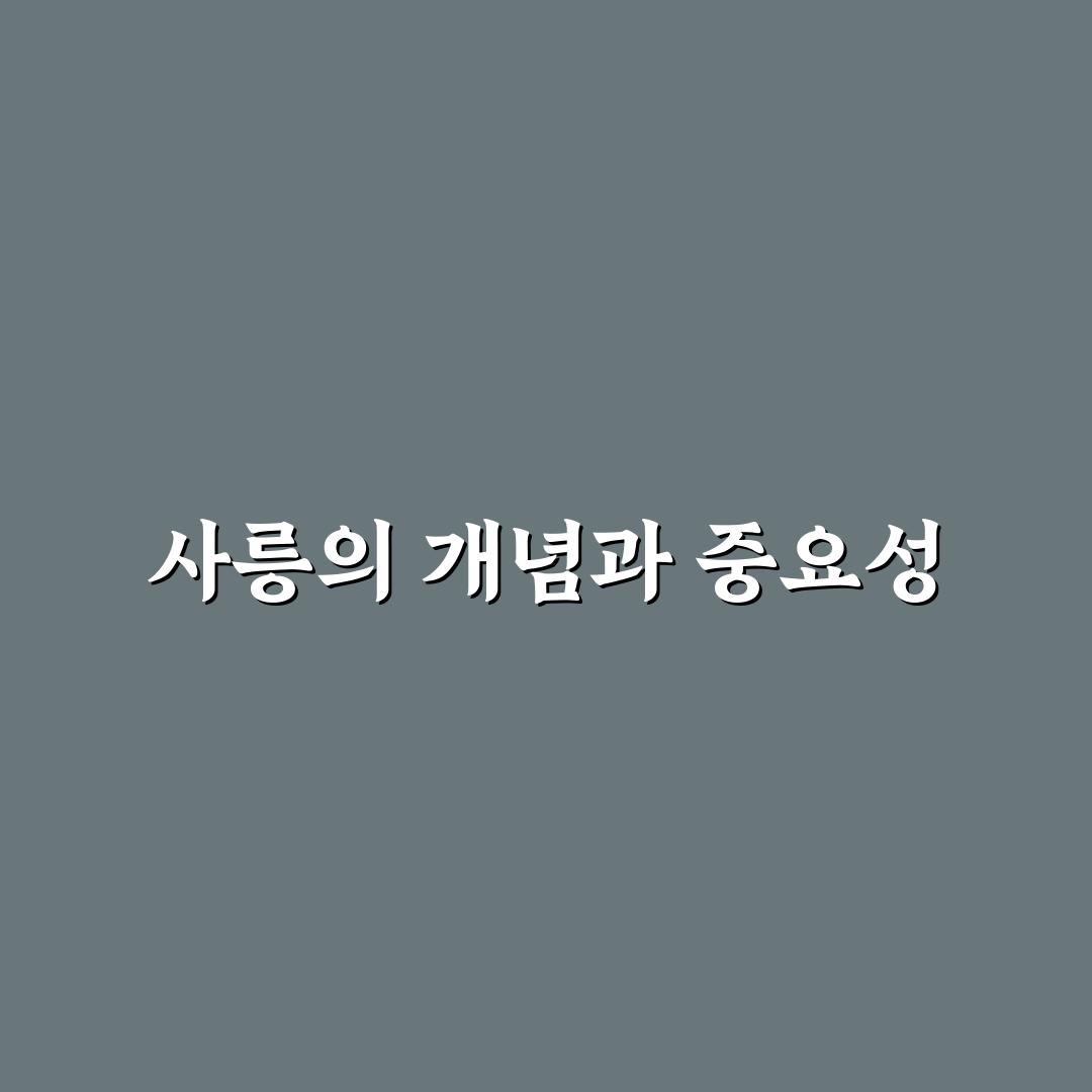 사릉 리뷰 추천 꿀팁과 함께 정리해요