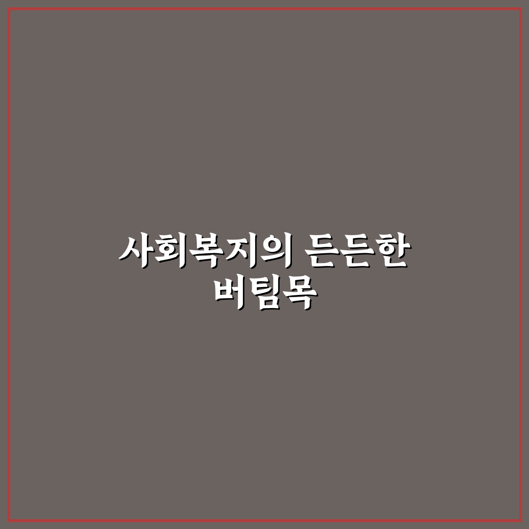 대전 사회복지서비스원 이용을 위한 꿀팁 정리