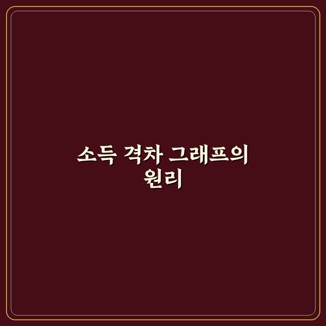 로렌츠 곡선 정의와 소득 불평등 지표 쉽게 이해하는 핵심 정리