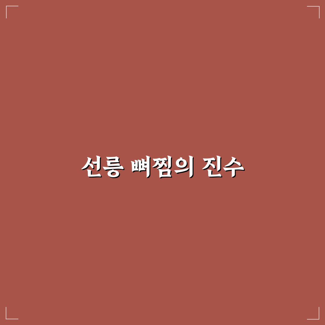 선릉 뼈찜 맛집 꿀팁과 추천 메뉴 정리